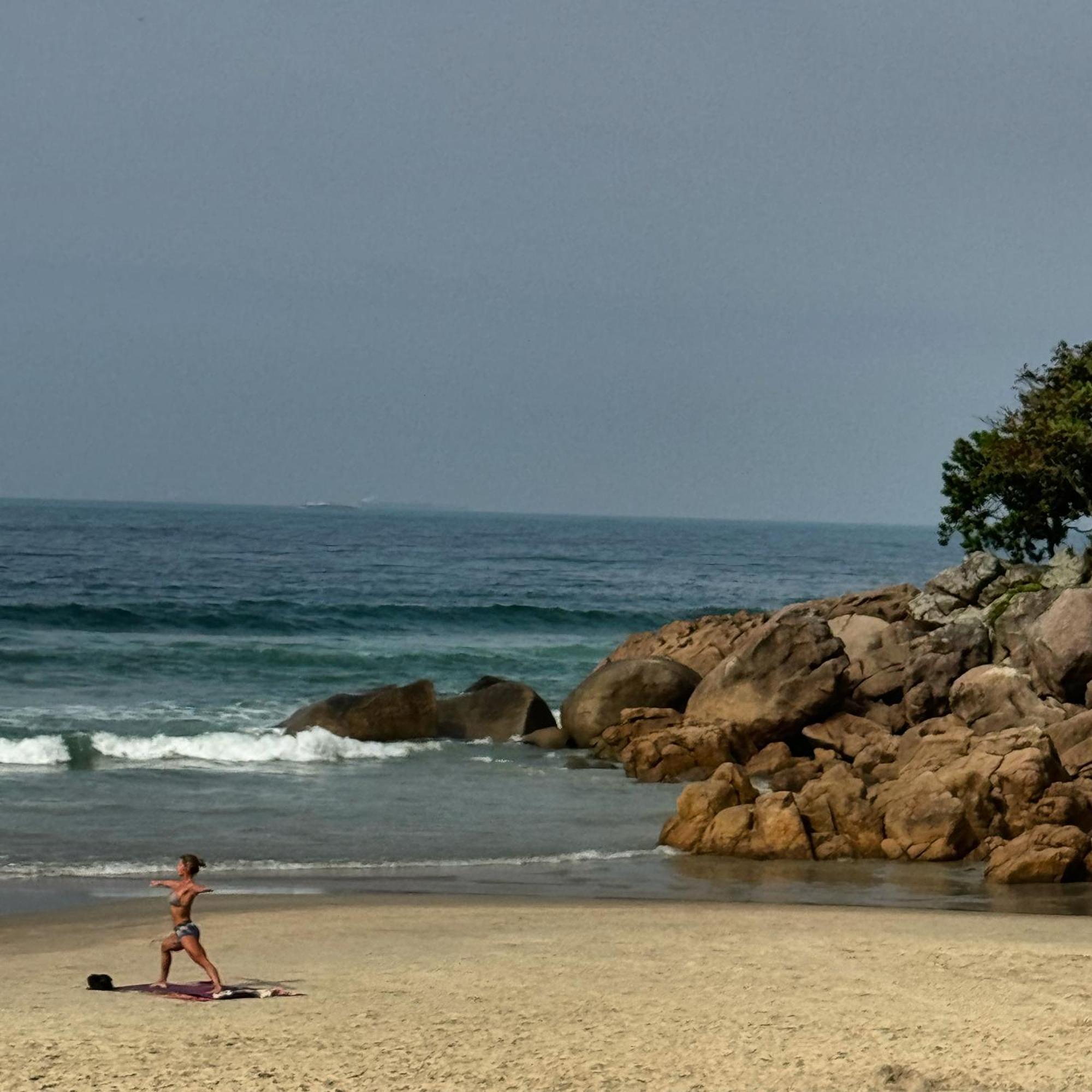 Tombo Beach Yoga E Bem-Estar Guarujá Eksteriør billede