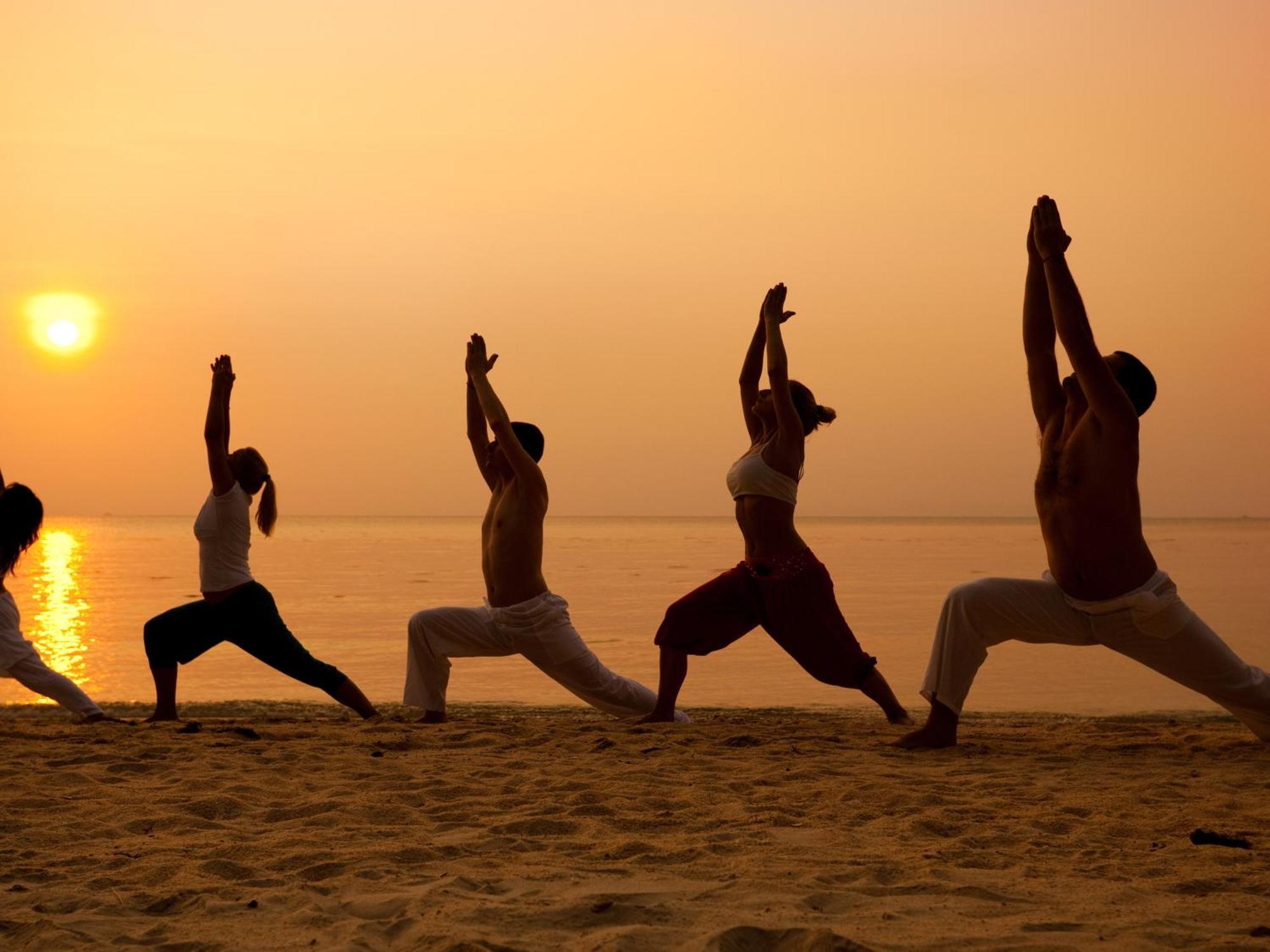 Tombo Beach Yoga E Bem-Estar Guarujá Eksteriør billede
